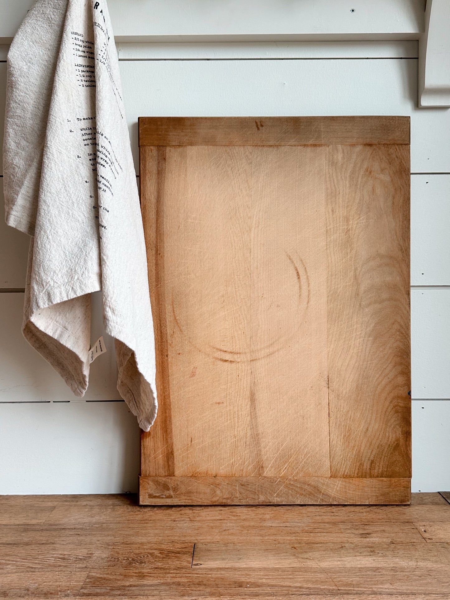 Time Worn Vintage Bread Board