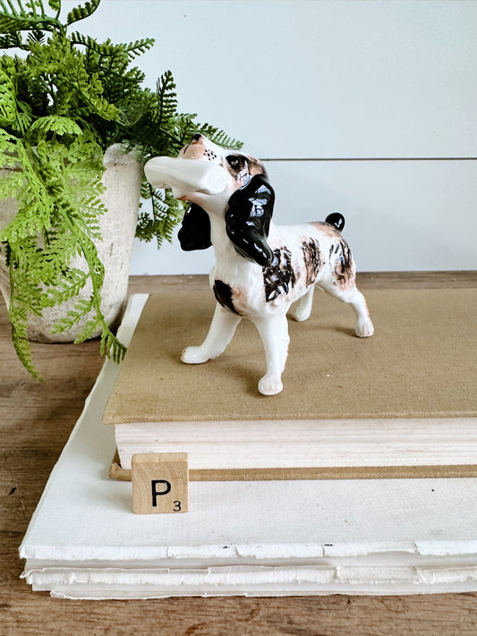 Vintage Springer Spaniel Figurine