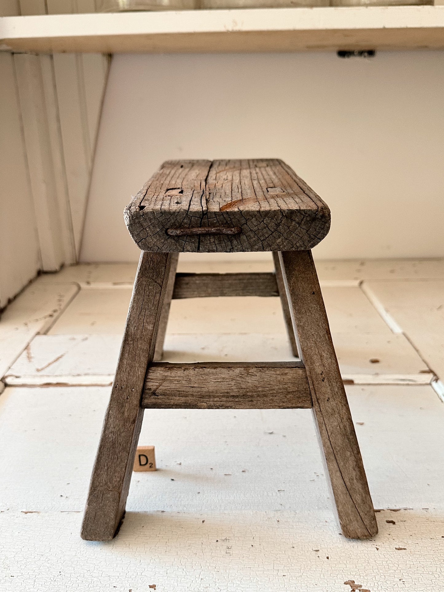 Reclaimed Wood Stool