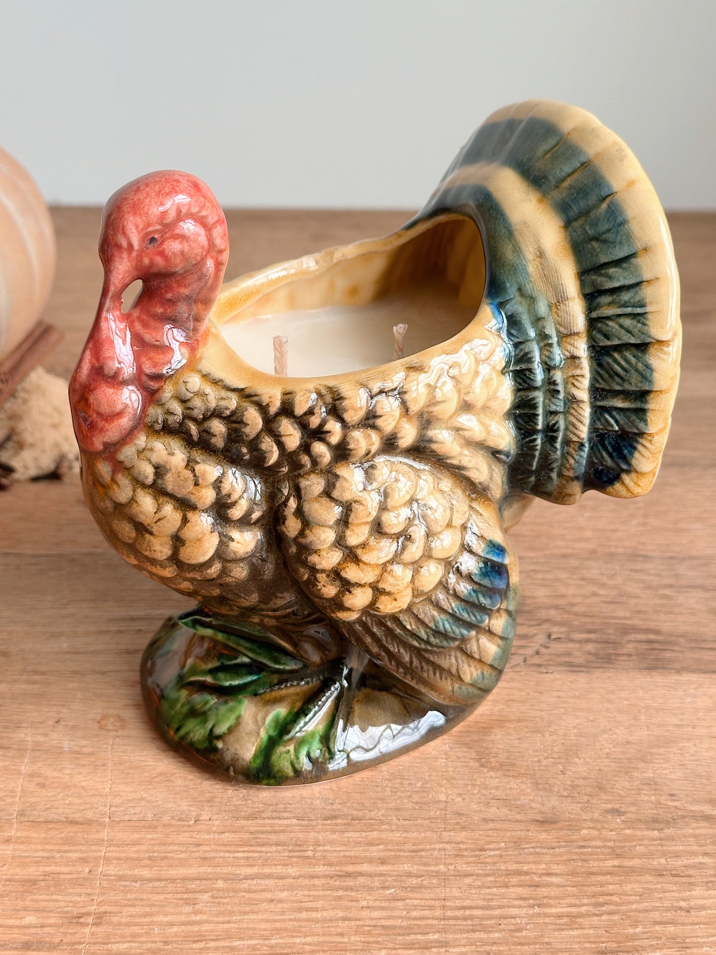 Pumpkin Chai - Vintage Turkey Planter