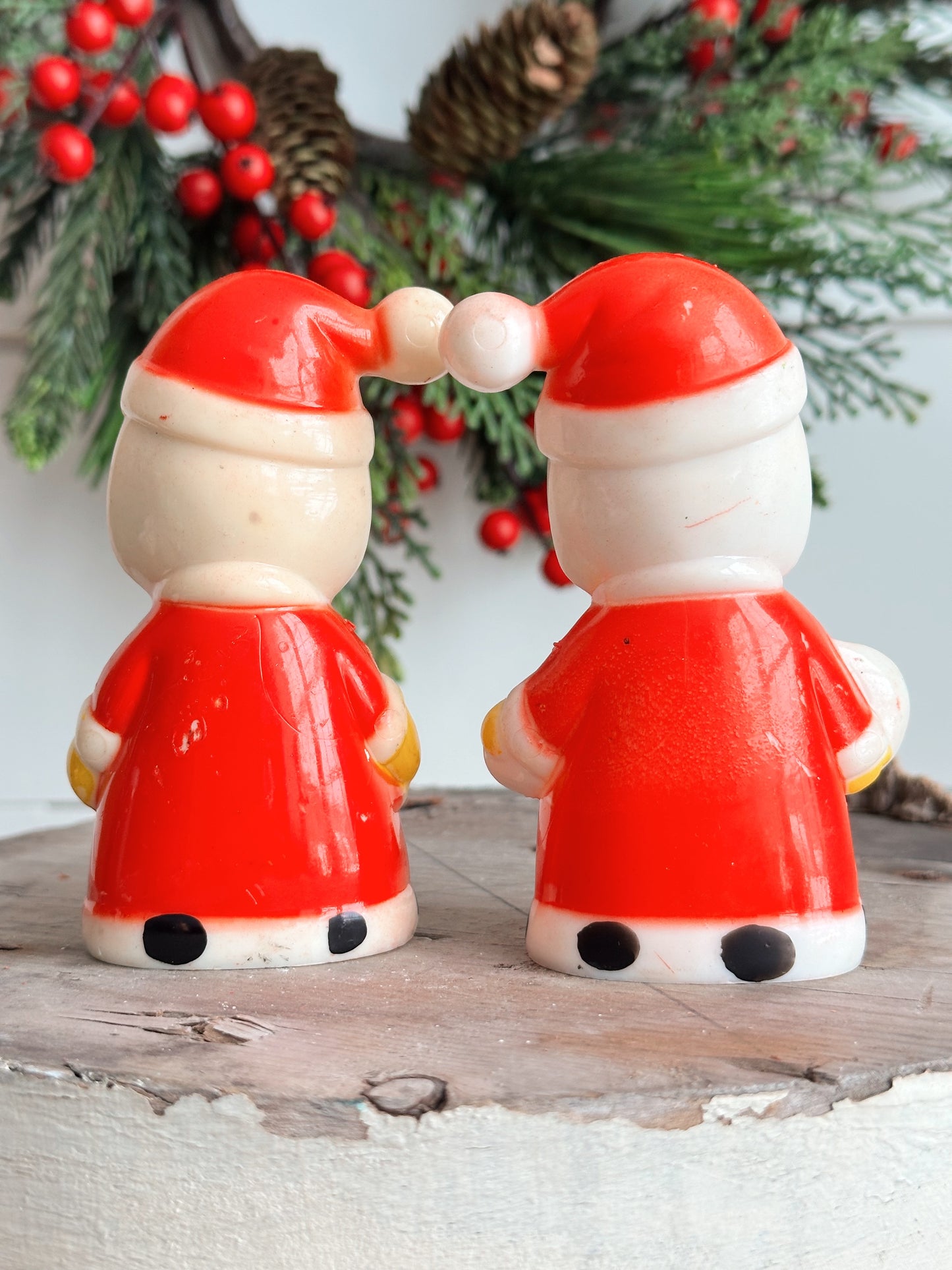 Vintage Brinn Co Plastic Salt & Pepper Shakers