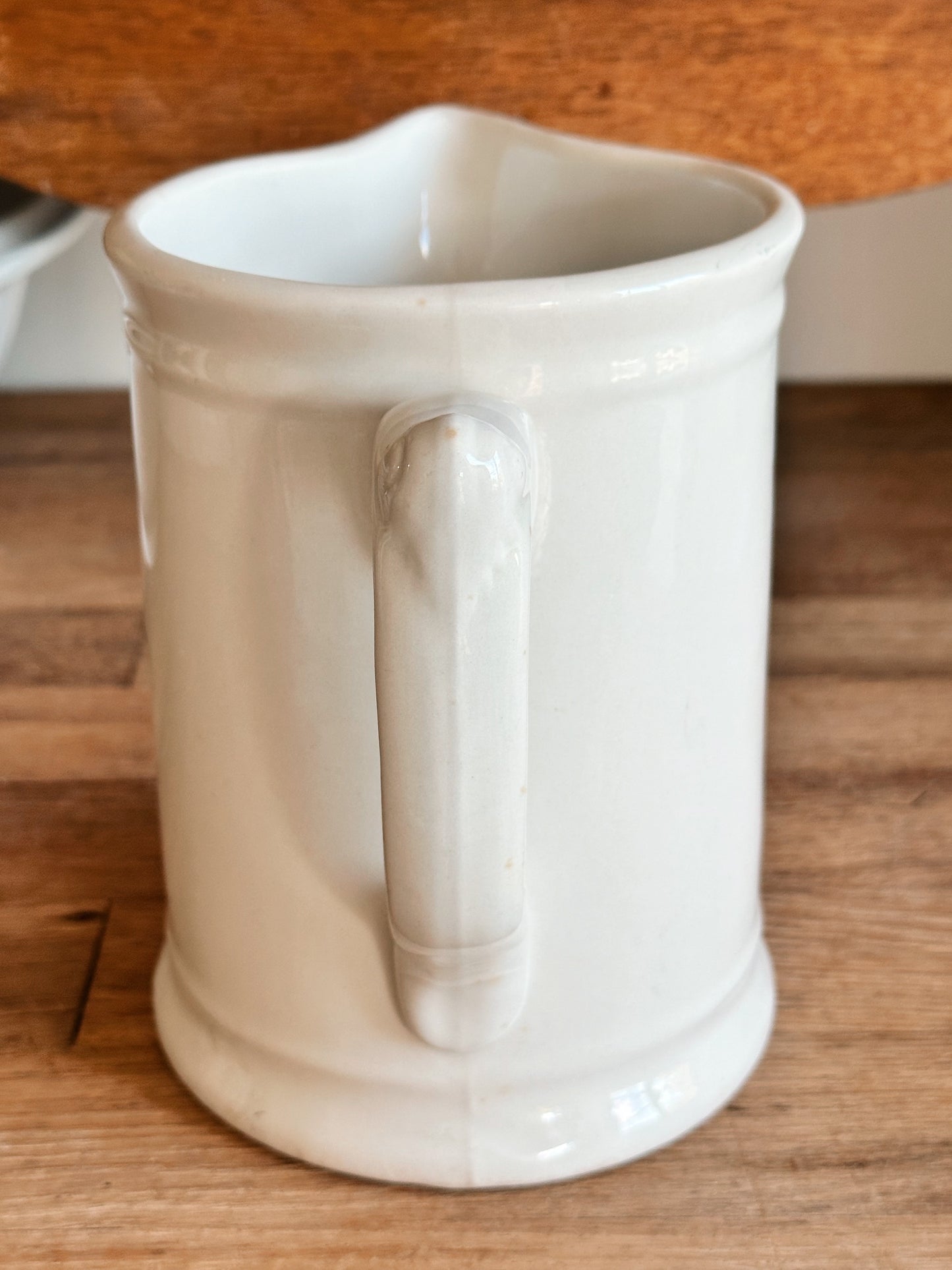 Vintage Ironstone Milk Pitcher, Chester Hotel China