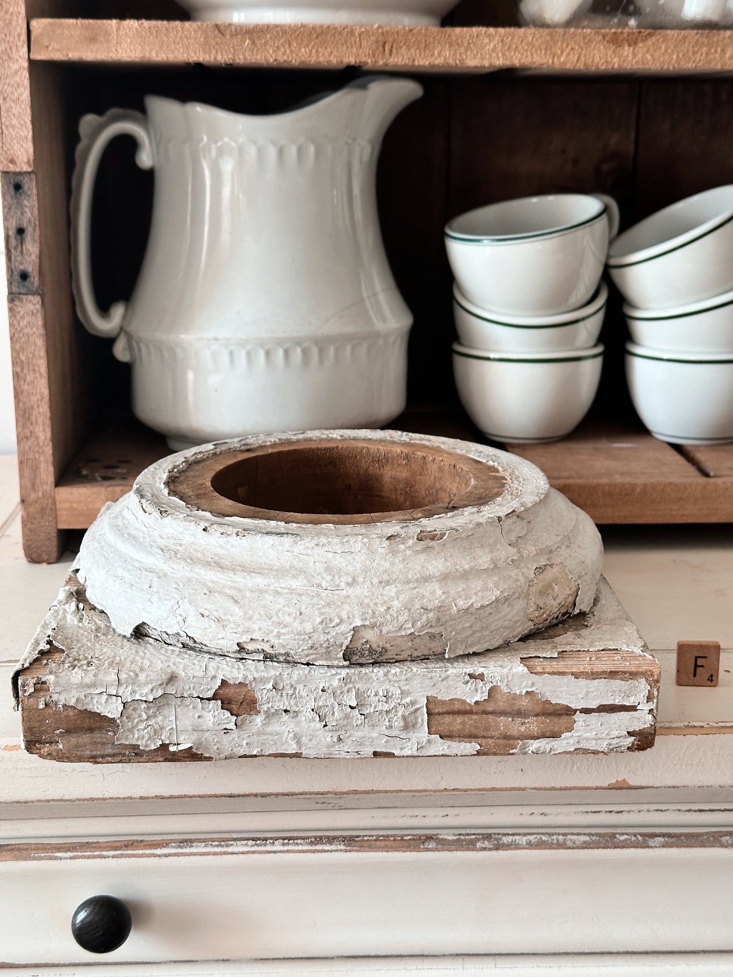 Chippy Salvage Column Base Riser