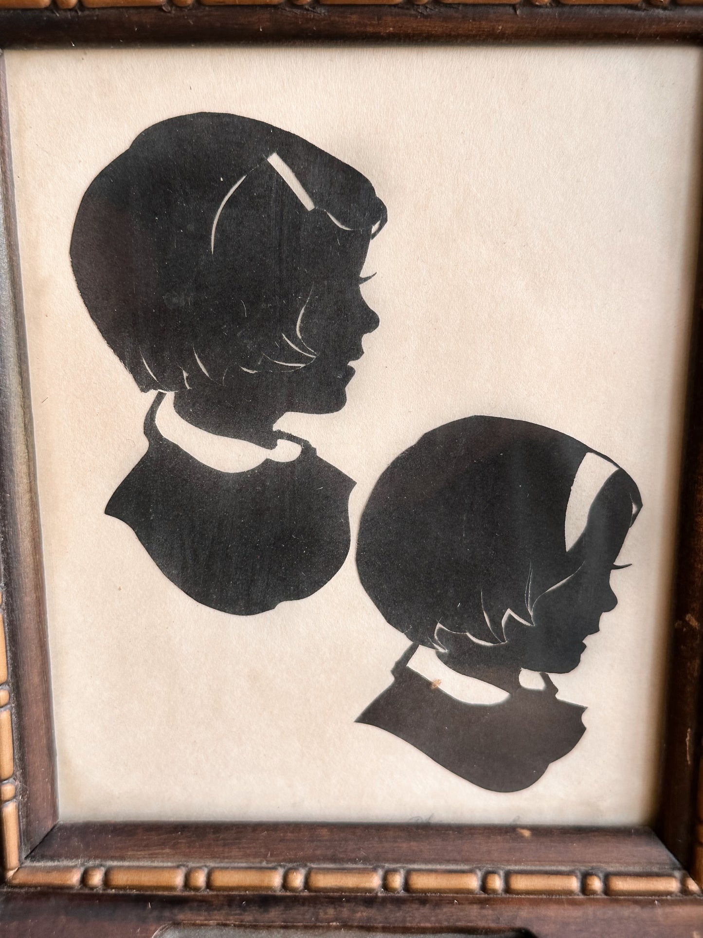 Vintage Hand Cut Silhouettes