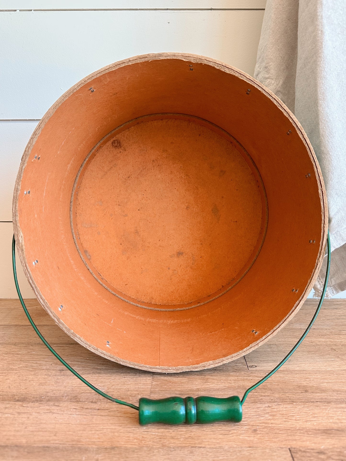 Vintage Hand Painted Berry Bucket