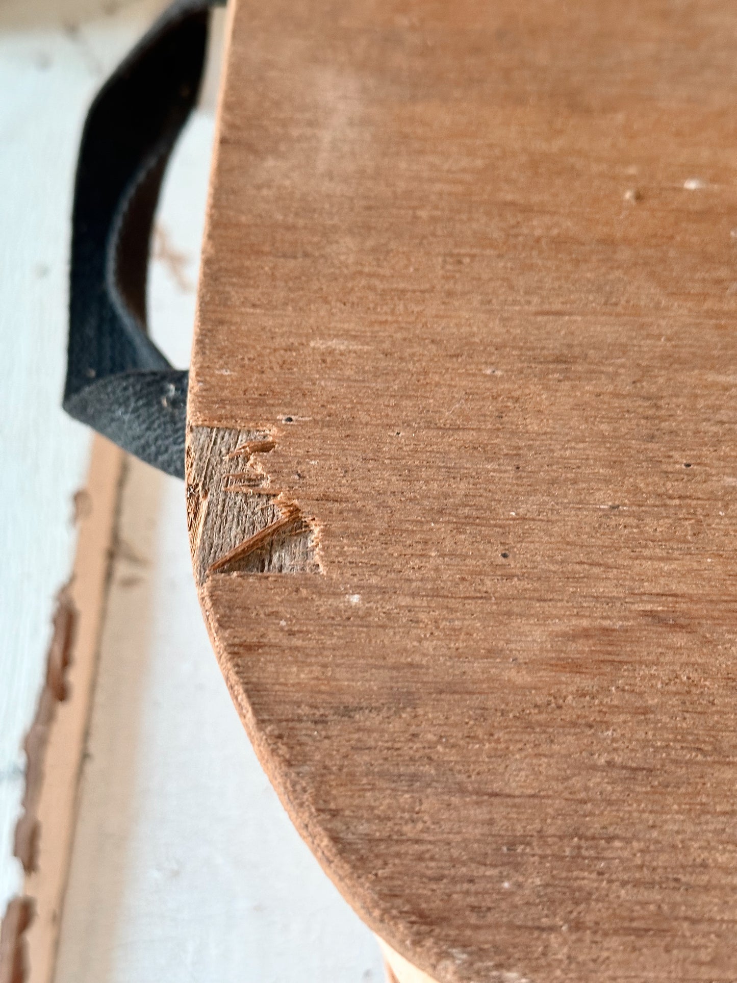 Vintage Shallow Pie Basket