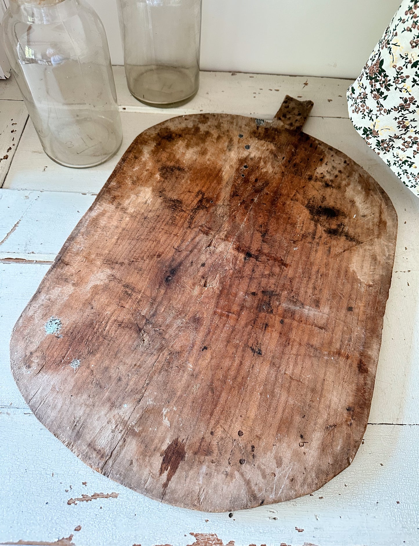 Antique European Bread Board