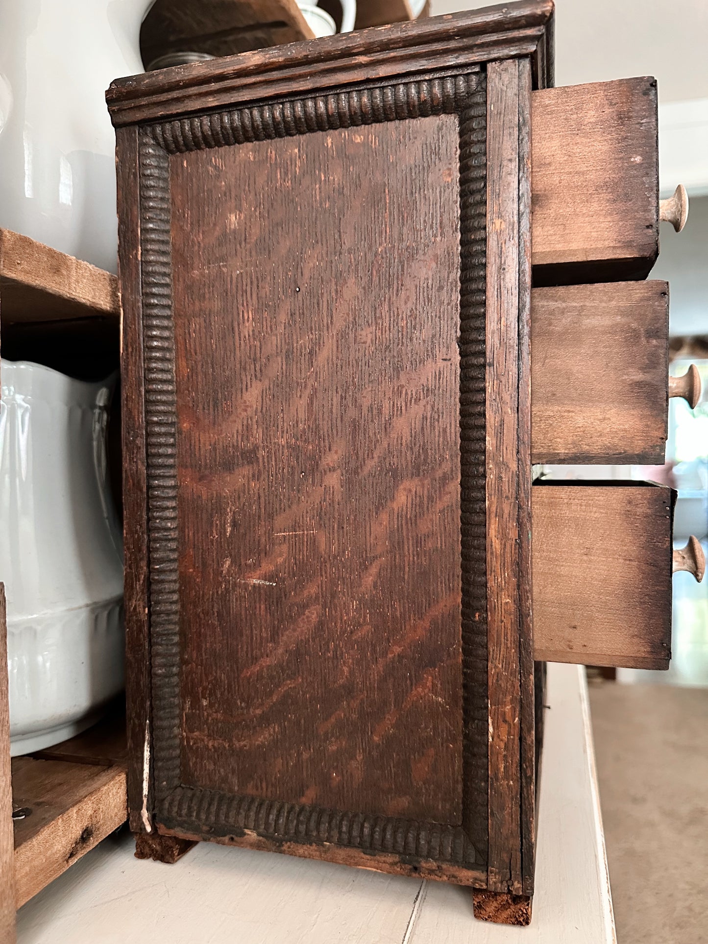 Vintage Apothecary/Spice Cabinet