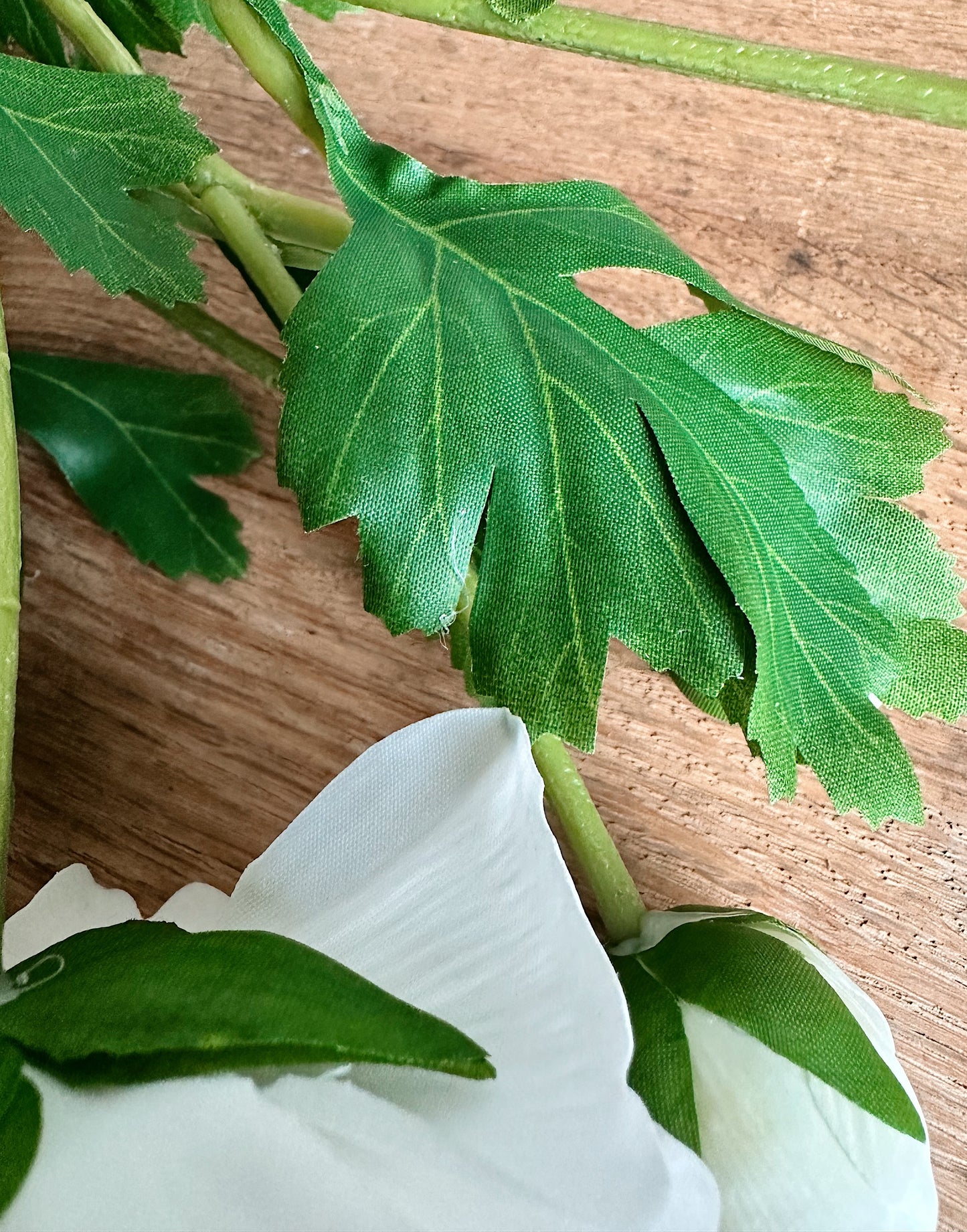 18” White Real Touch Ranunculus Bundle