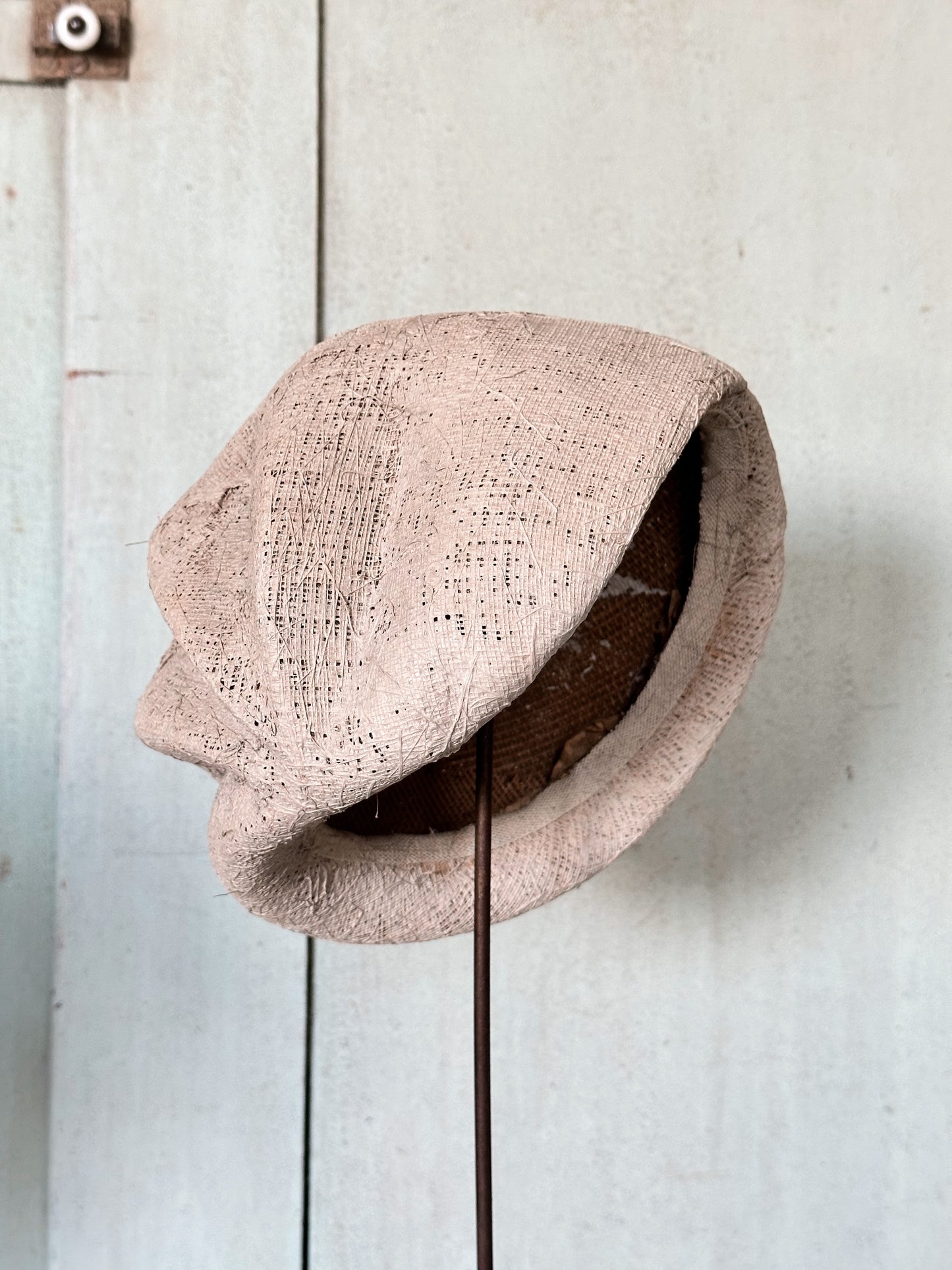 Vintage Hessian Hat Mold