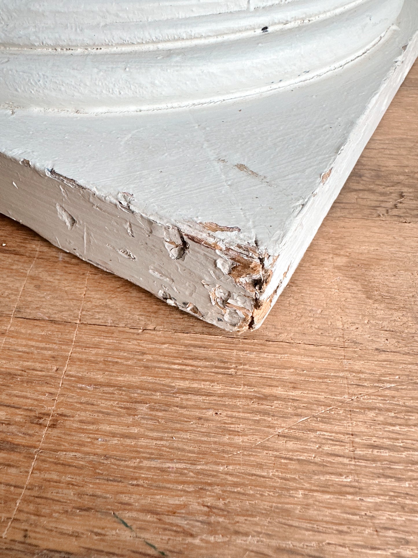 Vintage Wooden Column Base Riser