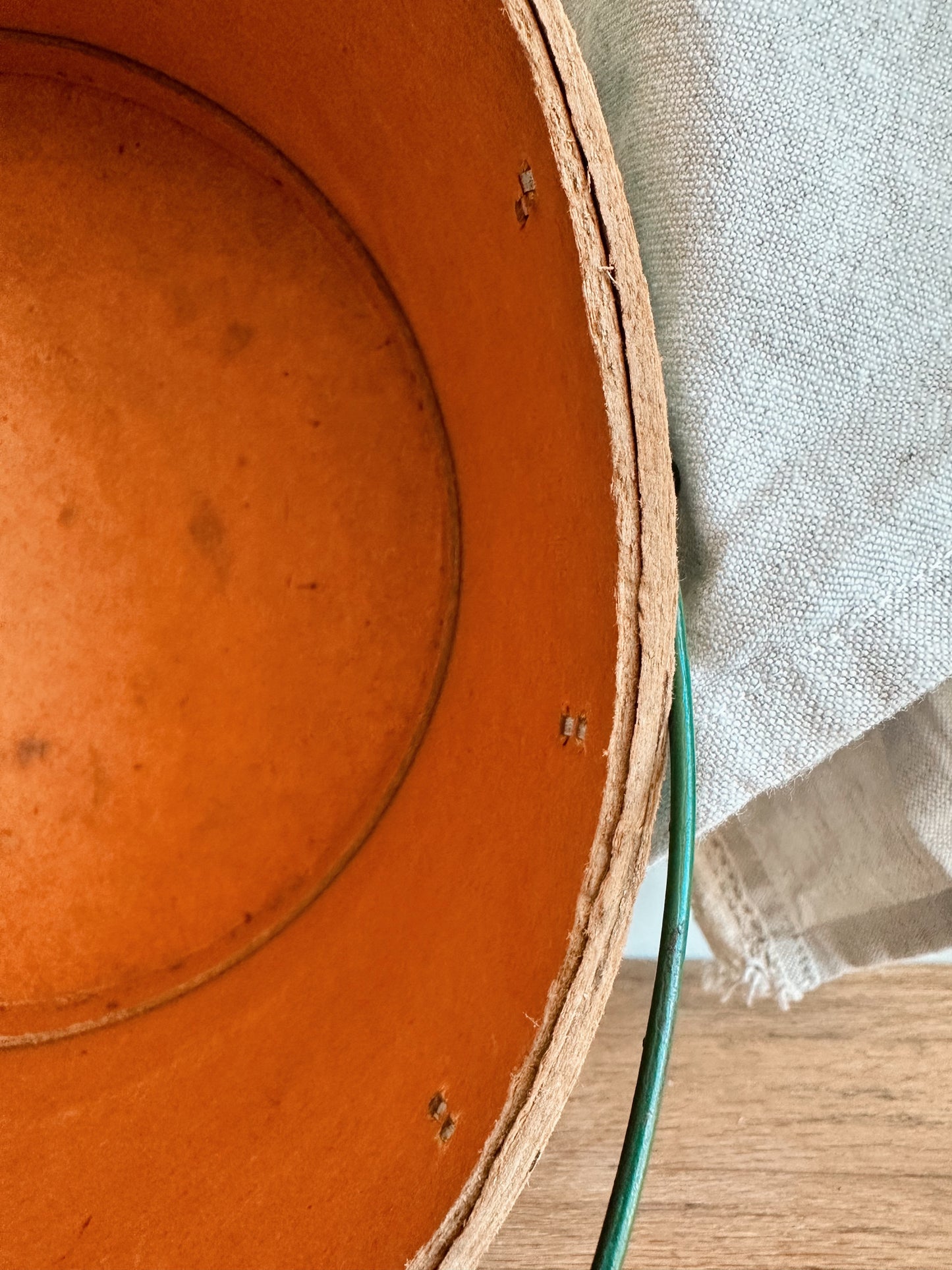 Vintage Hand Painted Berry Bucket