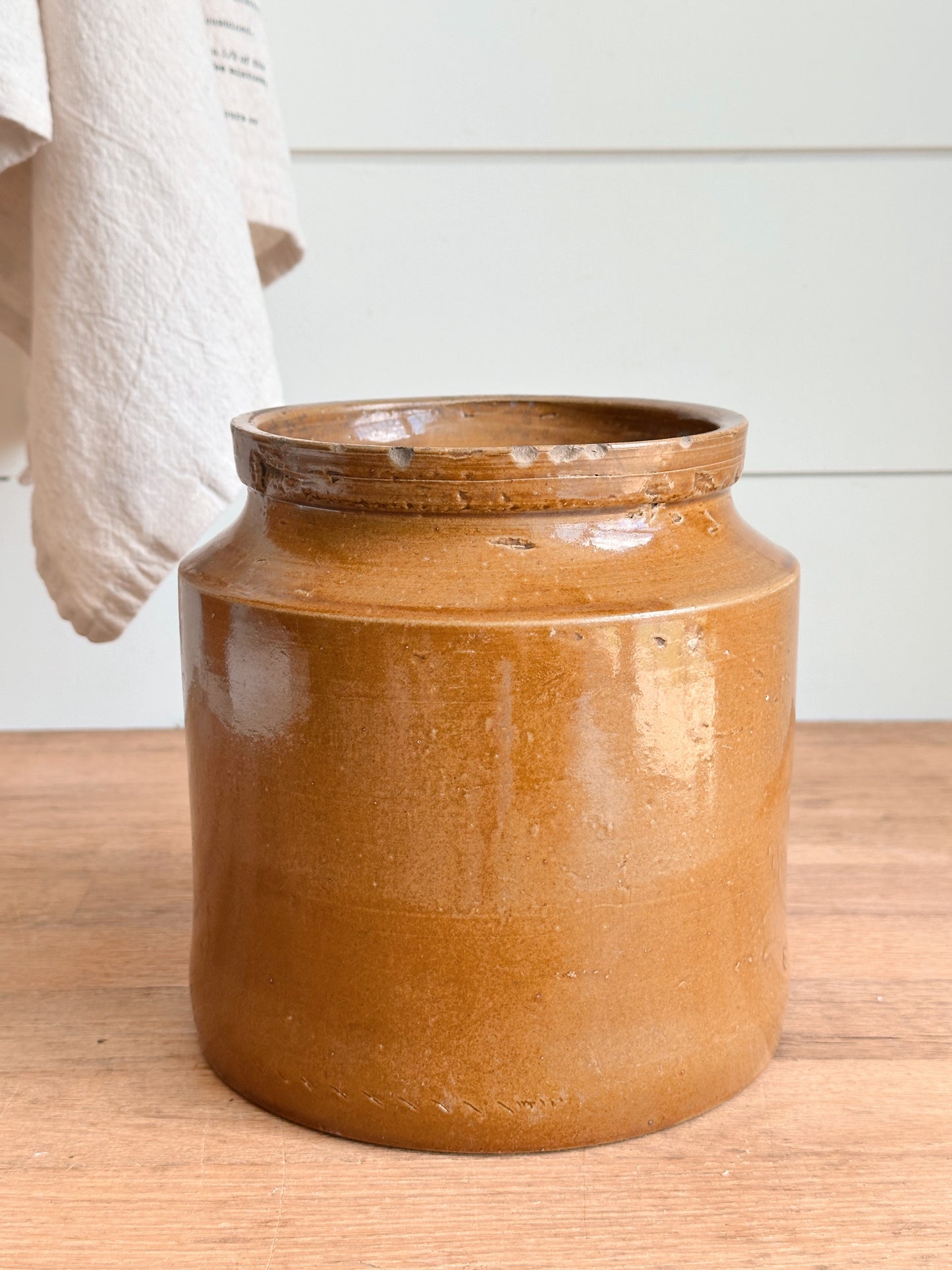 Vintage Stoneware Pantry Crock