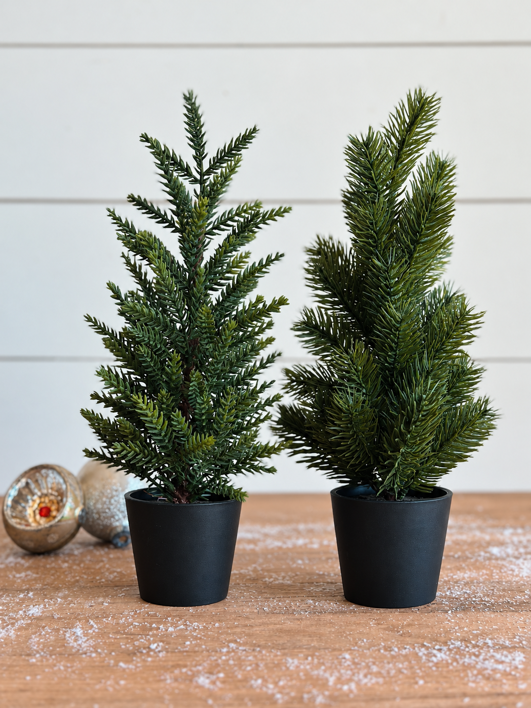 Set of Mini Evergreen Trees