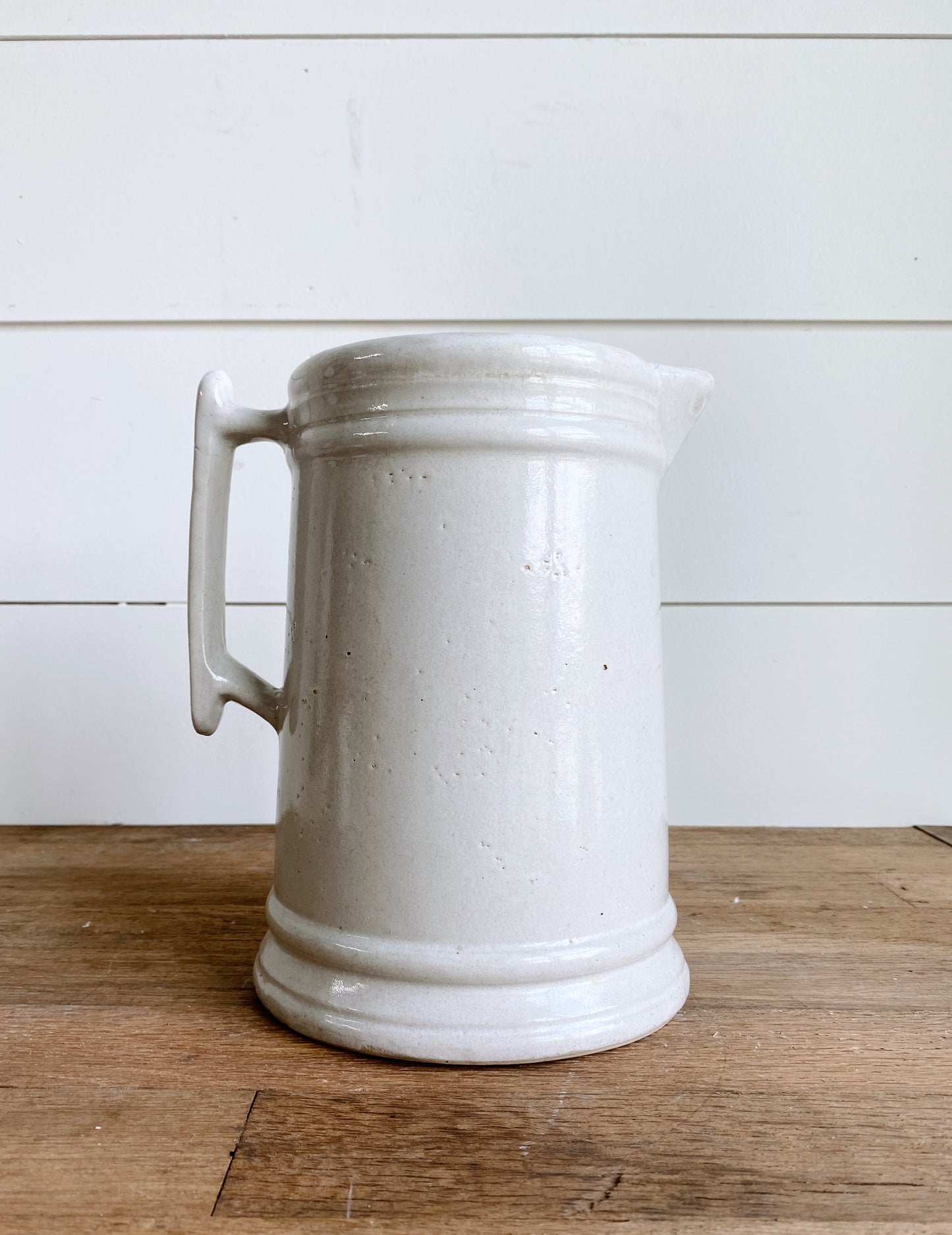 Heavy Stoneware Pitcher