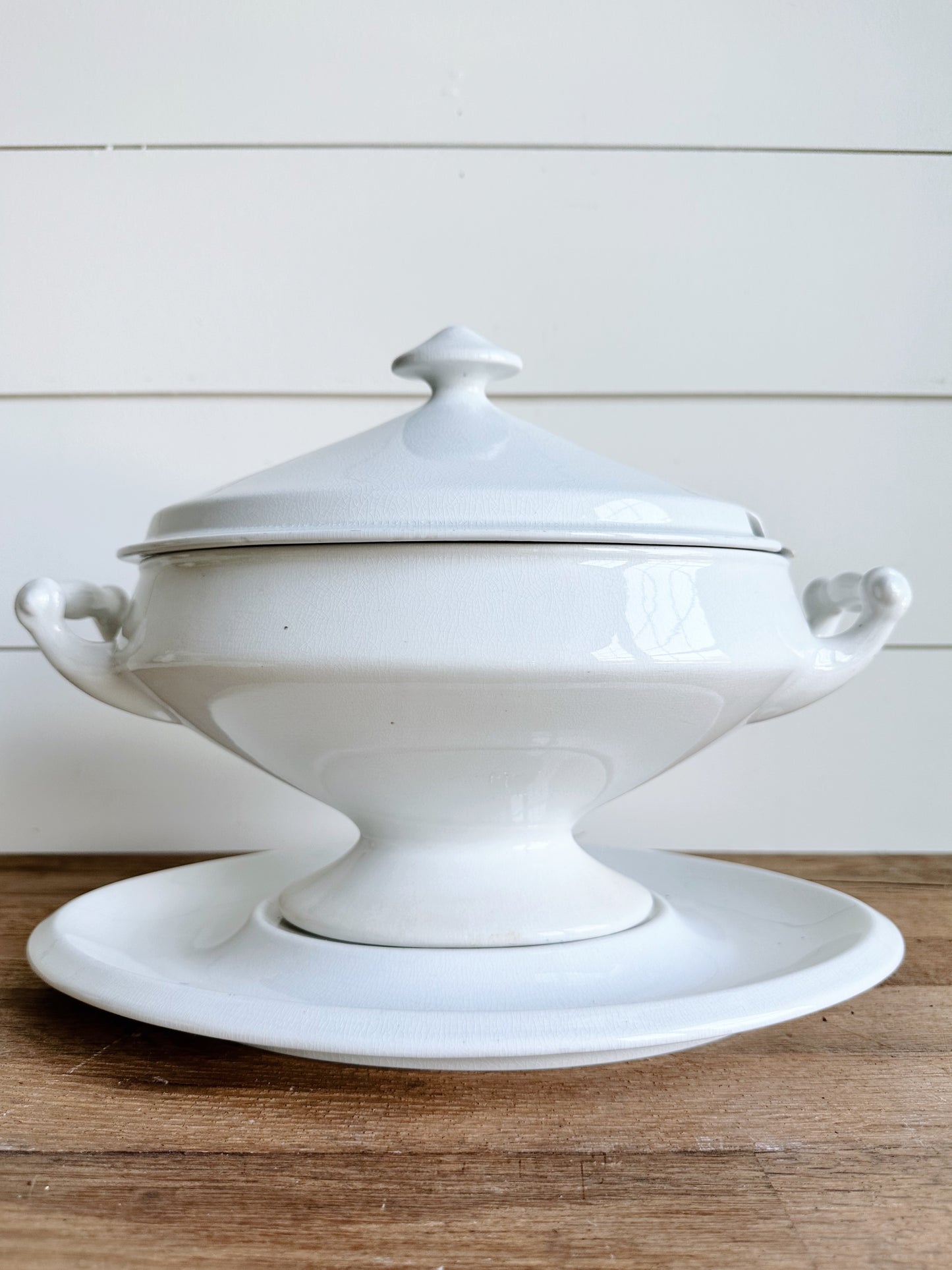 Big Beautiful Antique Cockson Chetwynd & Co Ironstone Tureen