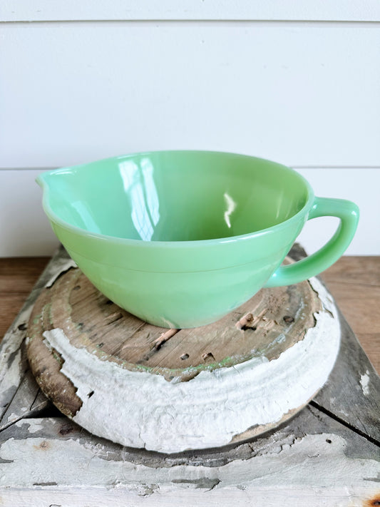 Vintage Fire King Jadeite Batter Bowl