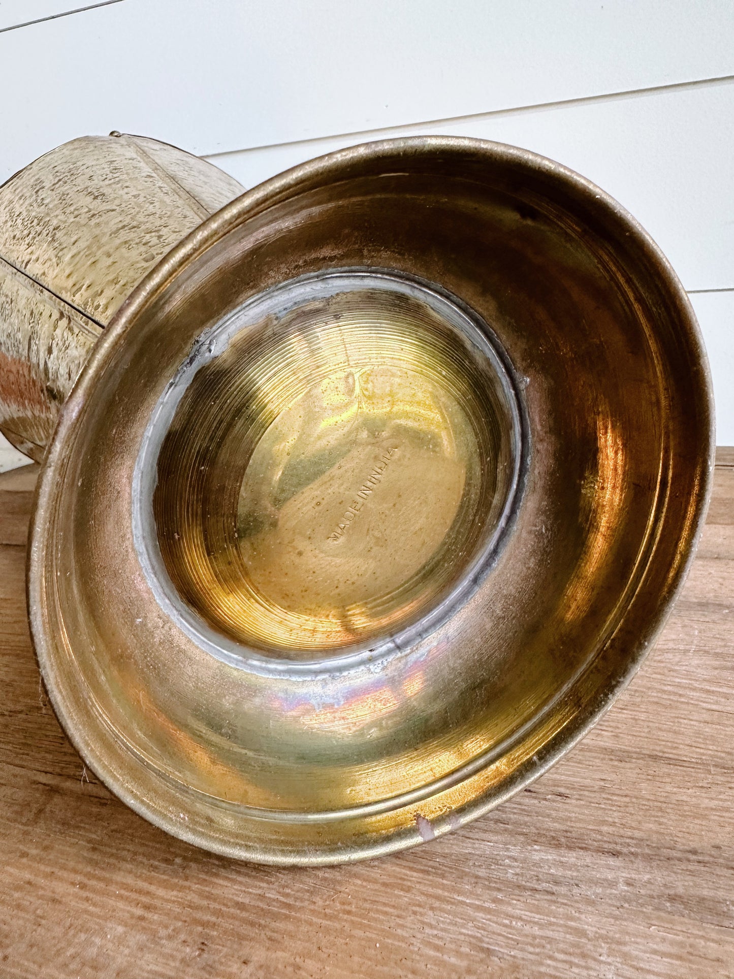 Vintage Brass Umbrella Stand