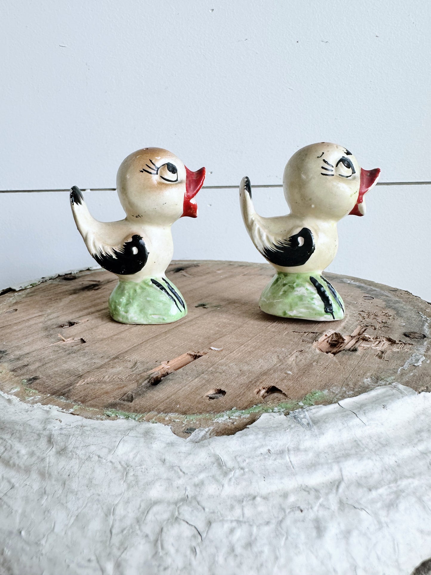 Vintage Bird (Japan) Salt & Pepper Shakers