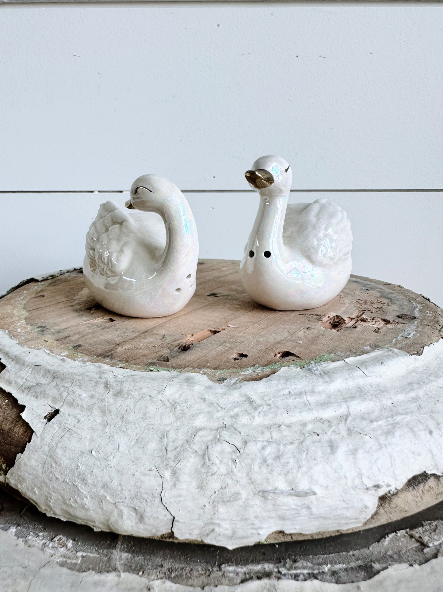 Vintage Swan (Japan) Salt & Pepper Shakers