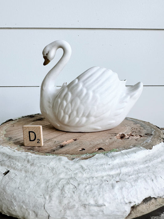 Vintage Swan Planter (Japan)