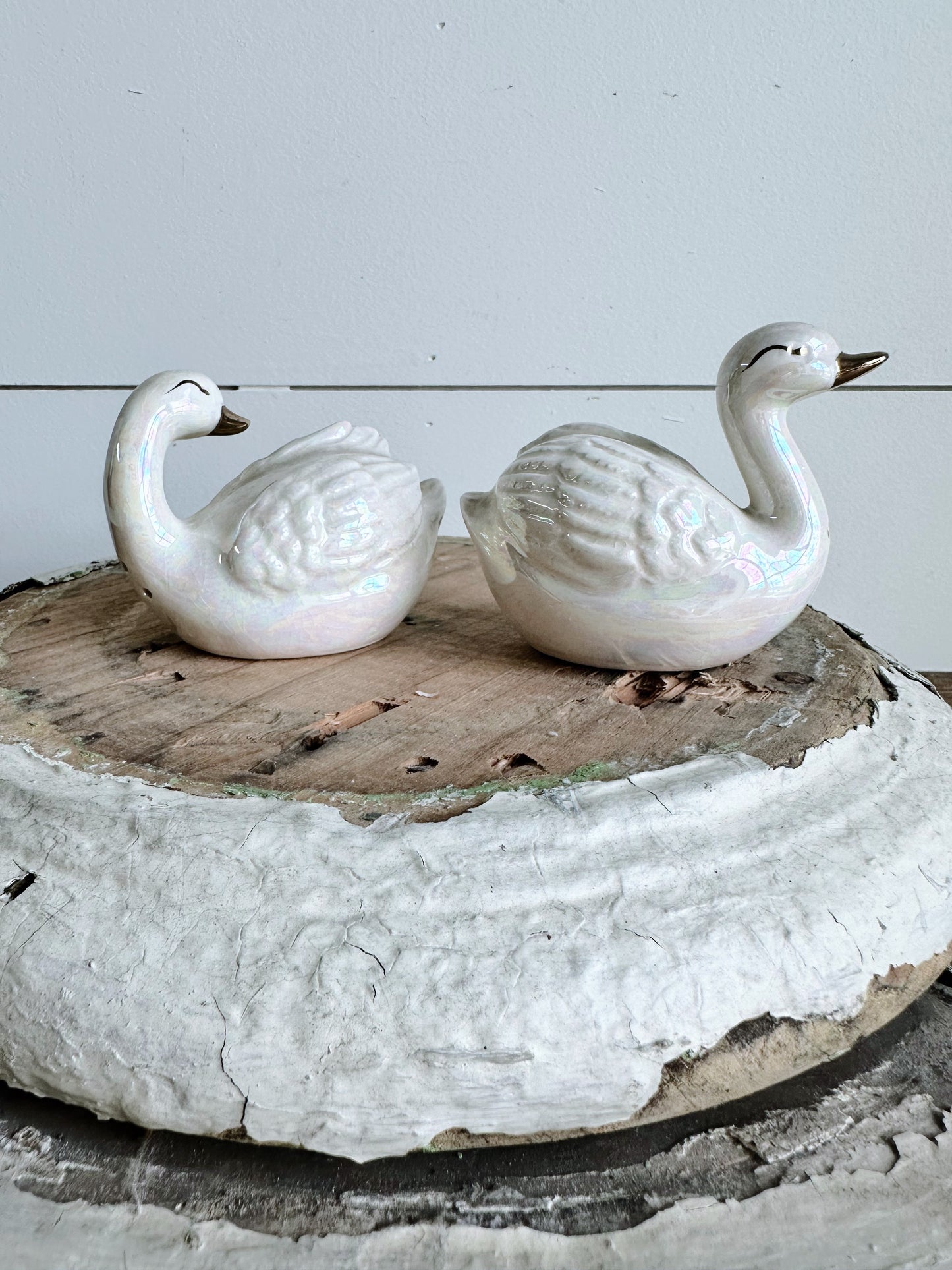 Vintage Swan (Japan) Salt & Pepper Shakers