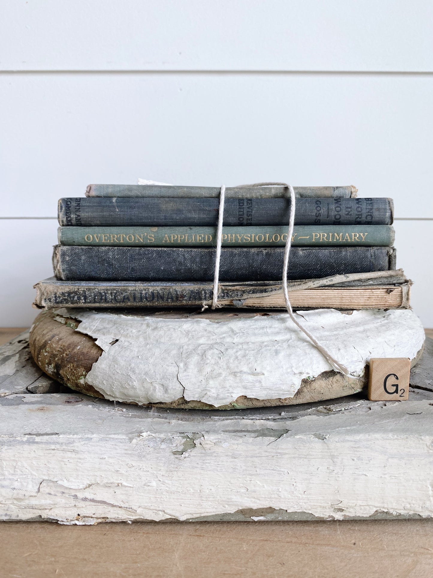 Vintage Book Stack