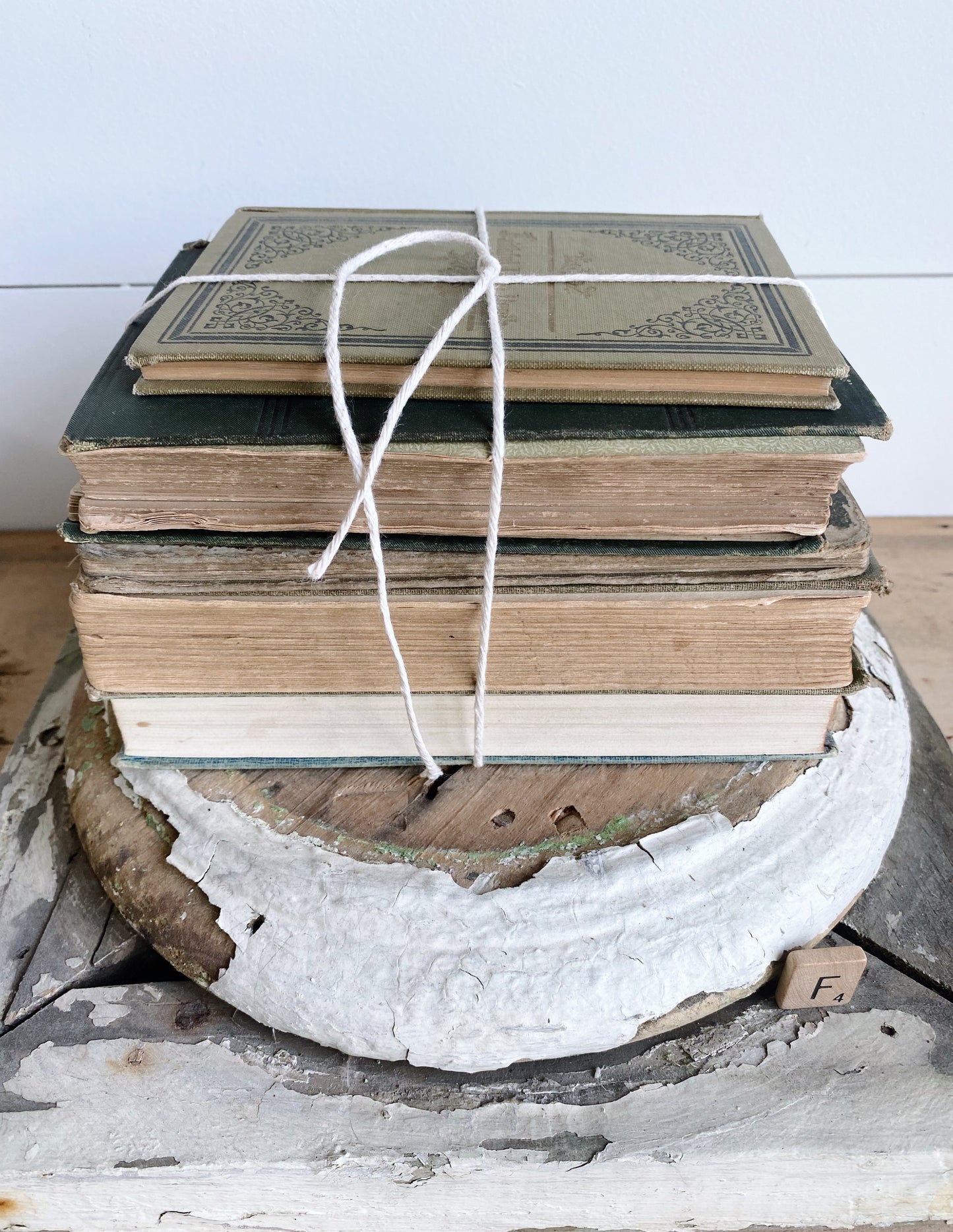 Vintage Book Stack