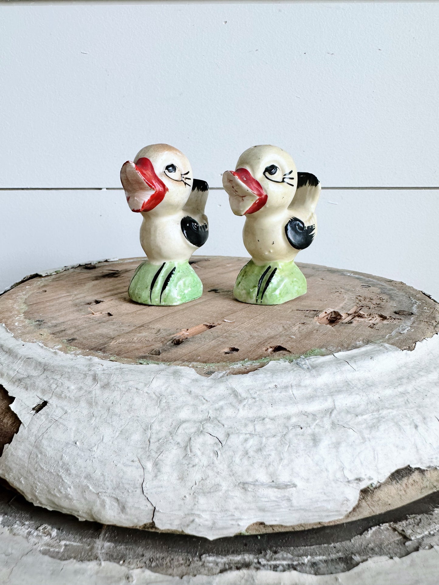 Vintage Bird (Japan) Salt & Pepper Shakers